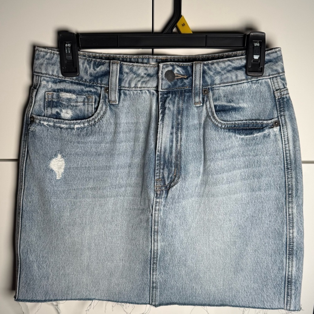 Beautiful Bohme Denim Sprint Summer Skirt Size Small